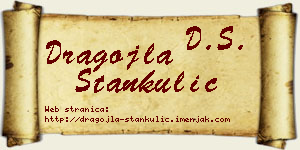 Dragojla Stankulić vizit kartica